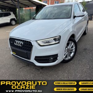 Audi Q3 2.0 Tdi SUV 2013 Quattro-Finantare Rate-Avans 0-Garantie 12 Luni