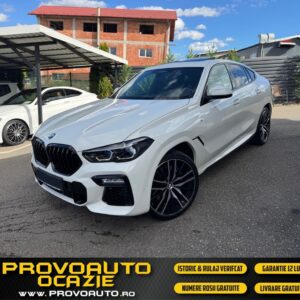 BMW X6 xDrive 40i 2020 Gran Turismo M Sport-Finantare Rate-Avans 0-Garantie 12 Luni