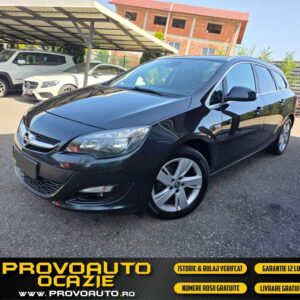 Opel Astra J 2015 Pack Sport-Finantare Rate-Avans 0-Garantie 12 Luni