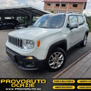 Jeep Renegade Suv 4WD 2016-Finantare Rate-Avans 0-Garantie 12 Luni
