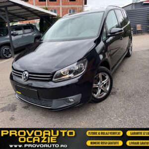 Vokswagen Touran Monovolum 1.6 Tdi 2012 Comfort Line-Finantare Rate-Avans 0-Garantie 12 Luni