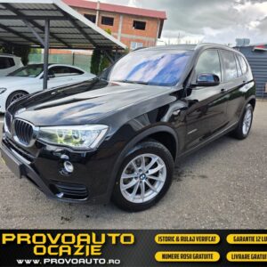 Bmw X3 Suv 2.0d 2015 xDrive-Finantare Rate-Avans 0-Garantie 12 Luni