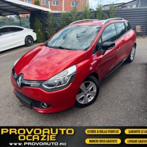 Renault Clio Break 2014 Pack Bass-Finantare Rate-Avans 0-Garantie 12 Luni