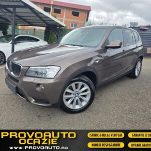 Bmw X3 Suv 2.0d 2013 xDrive Luxury Line-Finantare Rate-Avans 0-Garantie 12 Luni