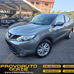 Nissan Qashqai II 1.5 Dci Grand Suv Tekna 2015 -Finantare Rate-Avans 0-Garantie 12 Luni