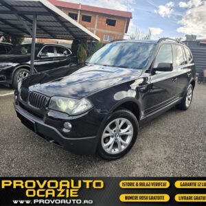 Bmw X3 Suv 2.0D 2009 xDrive-Finantare Rate-Avans 0-Garantie 12 Luni