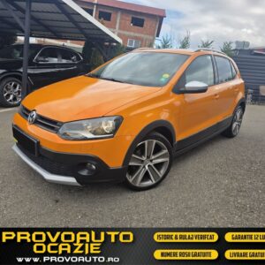 Volkswagen Polo Cross 1.6 Tdi 2011 HighLine Pack-Finantare Rate-Avans 0-Garantie 12 Luni