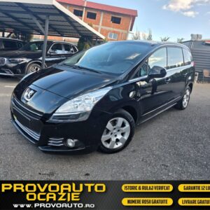 Peugeot 5008 Monovolum 1.6 Benzina 2013 7 Locuri-Finantare Rate-Avans 0-Garantie 12 Luni