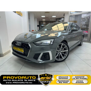 Audi A5 Mild Hybrid 2021/02 S-Line-Bord Digital-Gps Navi-Faruri Matrix Led-Camera Video-231.000Km