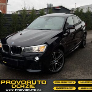 Bmw X4 Suv 2.0d xDrive Pack M Sportpack-Finantare Rate-Avans 0-Garantie 12 Luni