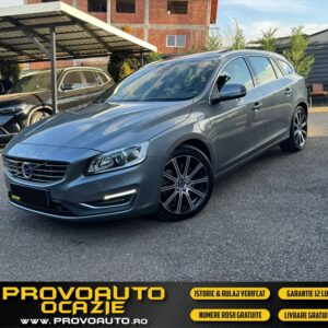 Volvo V60 2.4D6 PlugInHibrid 2015 Awd-Finantare Rate-Avans 0-Garantie 12 Luni