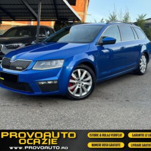 Skoda Octavia VRS Break 2.0 Tdi 2016 DSG Pack VRS-Finantare Rate-Avans 0-Garantie 12 Luni